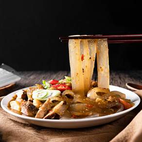 국내생산 불리지 않고 바로먹는 생생 납작당면 납작면, 150g, 4개, 상품01.감자면 2팩 + 2팩 (18mm)