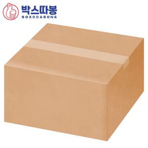 박스따봉 우체국택배박스 5호 10매 / 택배박스 이삿짐박스 선물상자 주문제작, 1세트