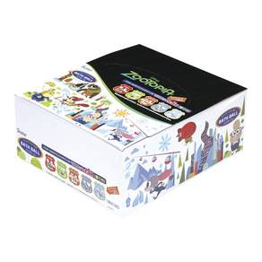 스케이터 마스코트가 들어가 있는 바스볼 입욕제 주토피아, 1200g, 1개