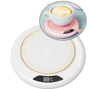 보온 컵워머 머그워머 컵받침대 보온받침대 컵받침대, 흰색