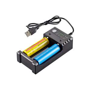 3.7V4.2 리튬이온 배터리 USB 2구충전기, 1개