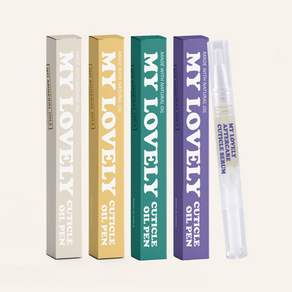 마이러블리 퍼퓸 큐티클 오일펜 4종 세트, 4개, 2ml