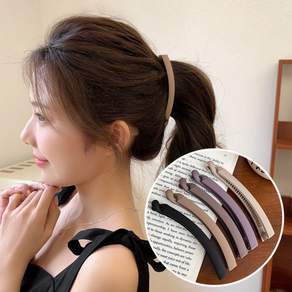 ZMBIRD 여성 헤어 집게 바나나핀 5종세트 N105