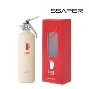 셰퍼 에센셜 가정용 소화기, 화이트, 1kg, 1개