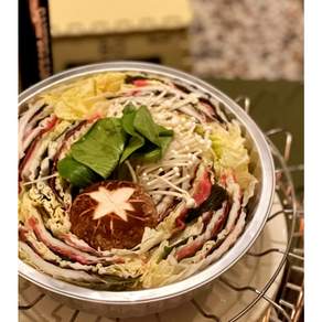 고기가좋다 밀푀유나베 밀키트 3~4인분 캠핑푸드 간편조리식품, 1개, 1kg, 밀푀유+우동사리추가