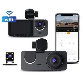 Fowod 3채널 블랙박스 차량용 WiFi 스마트폰 연동지원