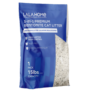 라라홈 고양이 모래 더스트프리 프리미엄 벤토나이트, 무향, 1개, 6.8kg