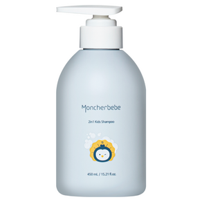 몽쉘베베 유아 아동 어린이 샴푸+트리트먼트 2in1 키즈 샴푸, 1개, 450ml