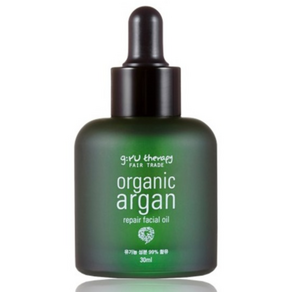공정무역 유기농 아르간 리페어 페이셜 발효 오일, 1개, 30ml