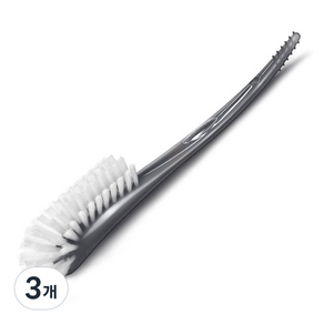 필립스 아벤트 젖병 젖꼭지 세척솔, 3개, 그레이