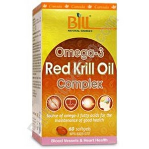 (빌) 오메가3 레드크릴오일 60정 (Bill Omega 3 Red Krill Oil Complex), undefined