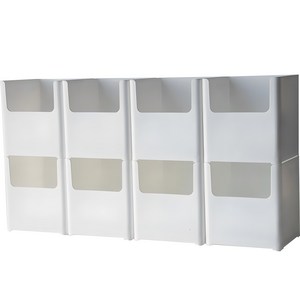 가규 팬트리 리빙박스 S, 화이트, 8개