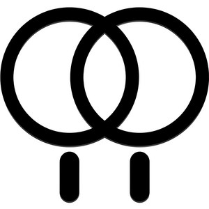 요거 맥세이프 스티커 철판 플레이트 링, 블랙, 2개