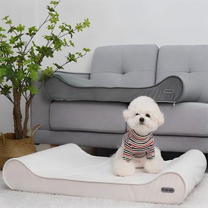 레드퍼피 반려동물 스윗드림 침대 쿠션, 크림아이보리, 1개