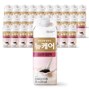 뉴케어 완전균형영양식 고소한 검은깨, 200ml, 30개