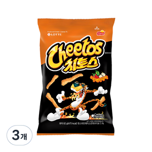 치토스 매콤달콤한맛, 82g, 3개