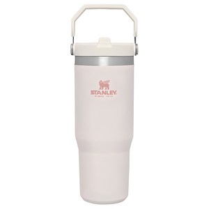 스탠리 아이스플로우 플립 스트로 텀블러, 로즈쿼츠, 887ml, 1개