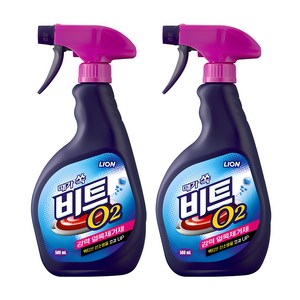 비트 O2 강력 얼룩제거제, 2개, 500ml