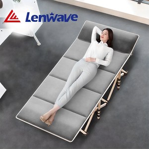Lenwave 공식 야외 캠핑 경량 야전 침대 접이식 대형, Lenwave 공식 캠핑 침대_와인레드(추가매트리스X)