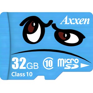 액센 프리미엄 Class10 UHS-1 캐릭터 micro SD 카드, 32GB, 1개