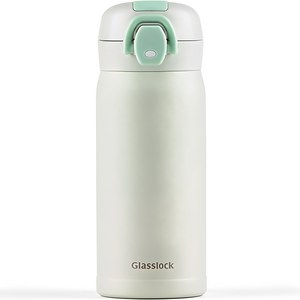 글라스락 원터치 텀블러, 민트, 320ml, 1개