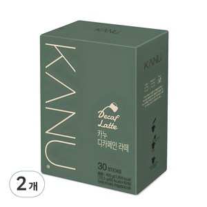 카누 디카페인 라떼 스틱커피, 13.5g, 30개입, 2개