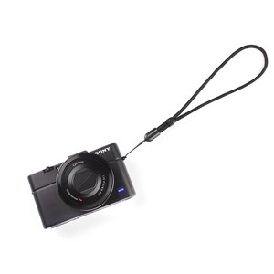 코엠 베이직 카메라 손목 핸드 스트랩, 1개, 블랙