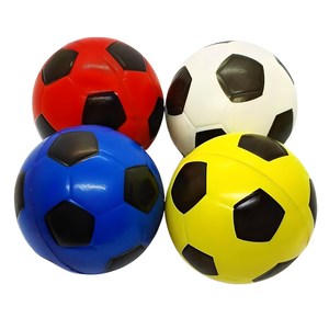 와이티존 말랑말랑 축구공 4종 세트, 레드, 블루, 화이트, 옐로우, 1개