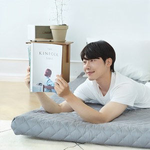리브맘 12존 폴딩 인생 매트리스 +누빔 커버