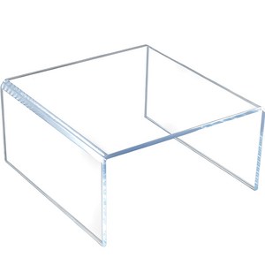디트리 아크릴 진열 사각 받침대 가로 30cm x 폭 10cm x 높이 10cm, 투명