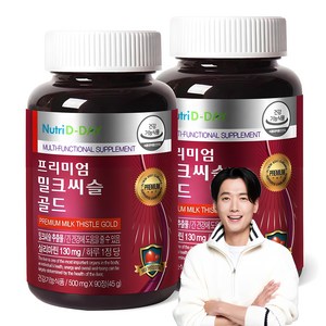 뉴트리디데이 프리미엄 밀크씨슬 골드, 90정, 45g, 2개