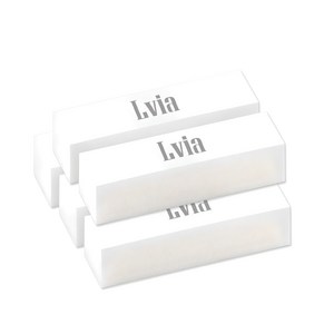 엘비아 네일 샌딩블럭, 화이트, 5개