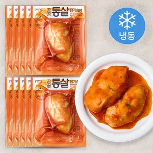 곰곰 통살 닭가슴살 매콤양념치킨맛 (냉동), 100g, 1개입, 10개