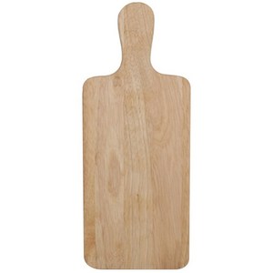 하버 원목 슬림 도마, 고무나무 원목 내추럴, 1개