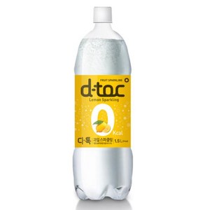 디톡 과일 스파클링워터 1.5L 레몬, 1개