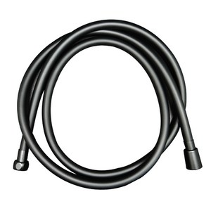 컴포트 물때가 끼지 않는 튜브형 샤워줄 2M 블랙, 1개