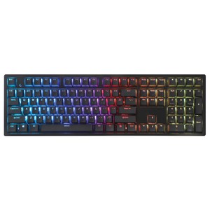 COX 콕스 엠프리스 RGB PBT 완전방수 무접점 키보드 50g, 일반형, 블랙바디 + 화이트키캡, COX EMPRESS PBT RGB