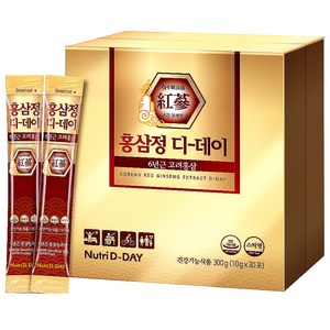 뉴트리디데이 홍삼정 디데이 30개입 + 쇼핑백, 300g, 1세트