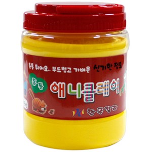 애니클레이 버켓 500g, 노랑, 단품