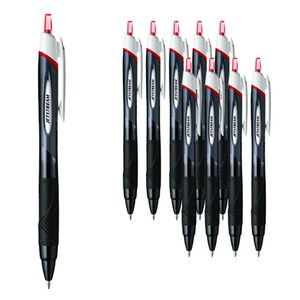 제트스트림 유성볼펜 SXN-150-10 1mm, 레드, 10개