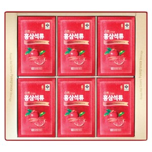 천제명홍삼 홍삼 석류 + 쇼핑백, 70ml, 1세트