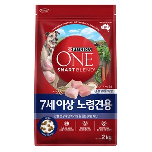 퓨리나원 강아지 기능성 사료, 시니어, 2kg, 1개