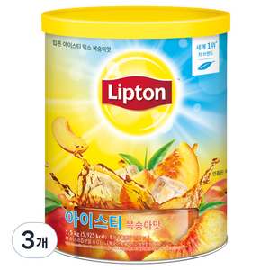 립톤 아이스티 분말 복숭아맛, 1.5kg, 1개입, 3개