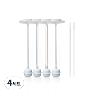 하이비 모유실감 추달린 스트로우 2p, 4세트