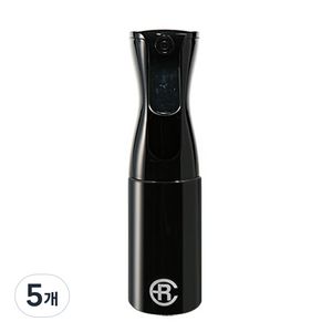 에어라파 압축 분무기 스프레이어 소형 160ml, 퍼펙트블랙, 5개