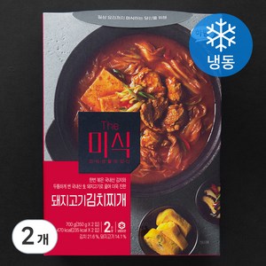 더미식 돼지고기김치찌개 2인분 (냉동), 700g, 2개