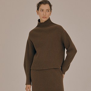 레이스 여성용 Turtleneck 니트