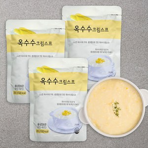사랑과정성 옥수수크림스프, 200g, 3개