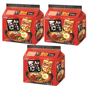 팔도 틈새라면 빨계떡, 15개