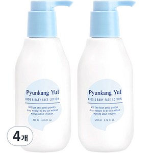 편강율 키즈앤베이비 페이스로션 스위트 오렌지, 200ml, 4개